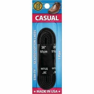 Shoe Gear 36 In. Round Casual Shoe Laces